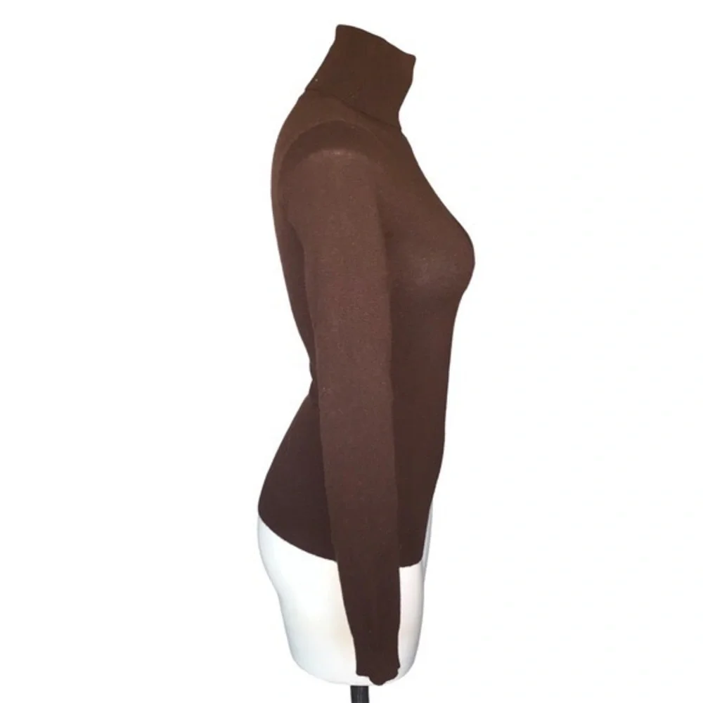 Ralph Lauren BLACK LABEL Cashmere Turtleneck Sweater - Picture 3 of 13